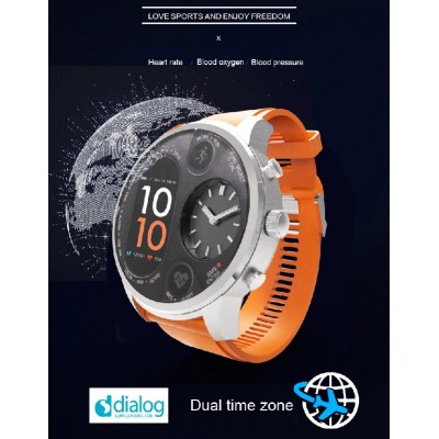 T3 Dual Time Zone Quartz Smart Watch TC